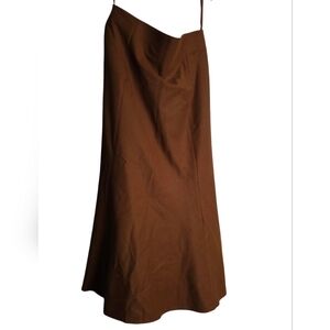NWT Uniqlo Size 10 Elegant Brown Women's Skirt